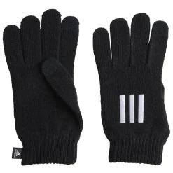 Gloves-Scarves-Umbrellas*adidas 3s Gloves Cond Knitted Glove Unisex Adults in Black