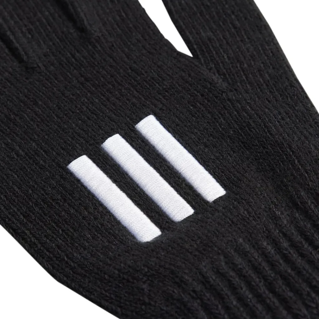 Gloves-Scarves-Umbrellas*adidas 3s Gloves Cond Knitted Glove Unisex Adults in Black