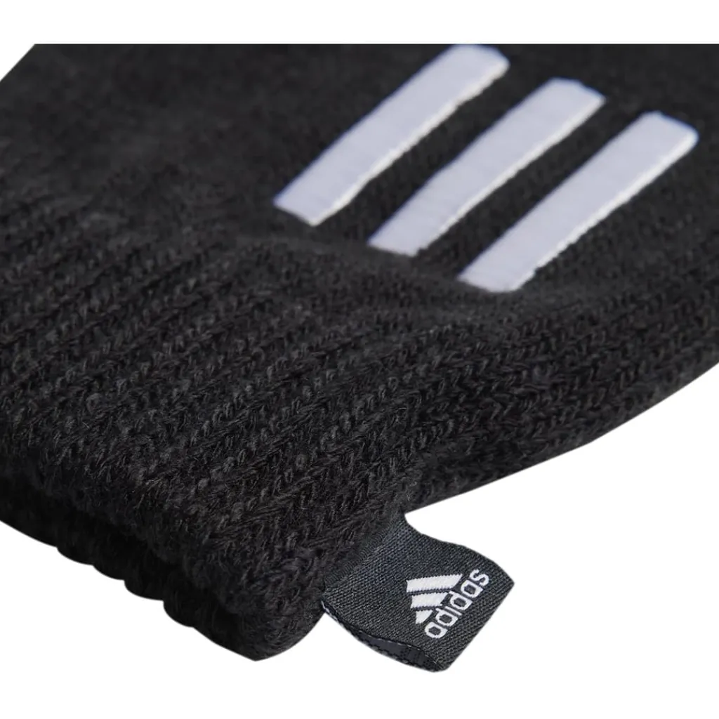 Gloves-Scarves-Umbrellas*adidas 3s Gloves Cond Knitted Glove Unisex Adults in Black