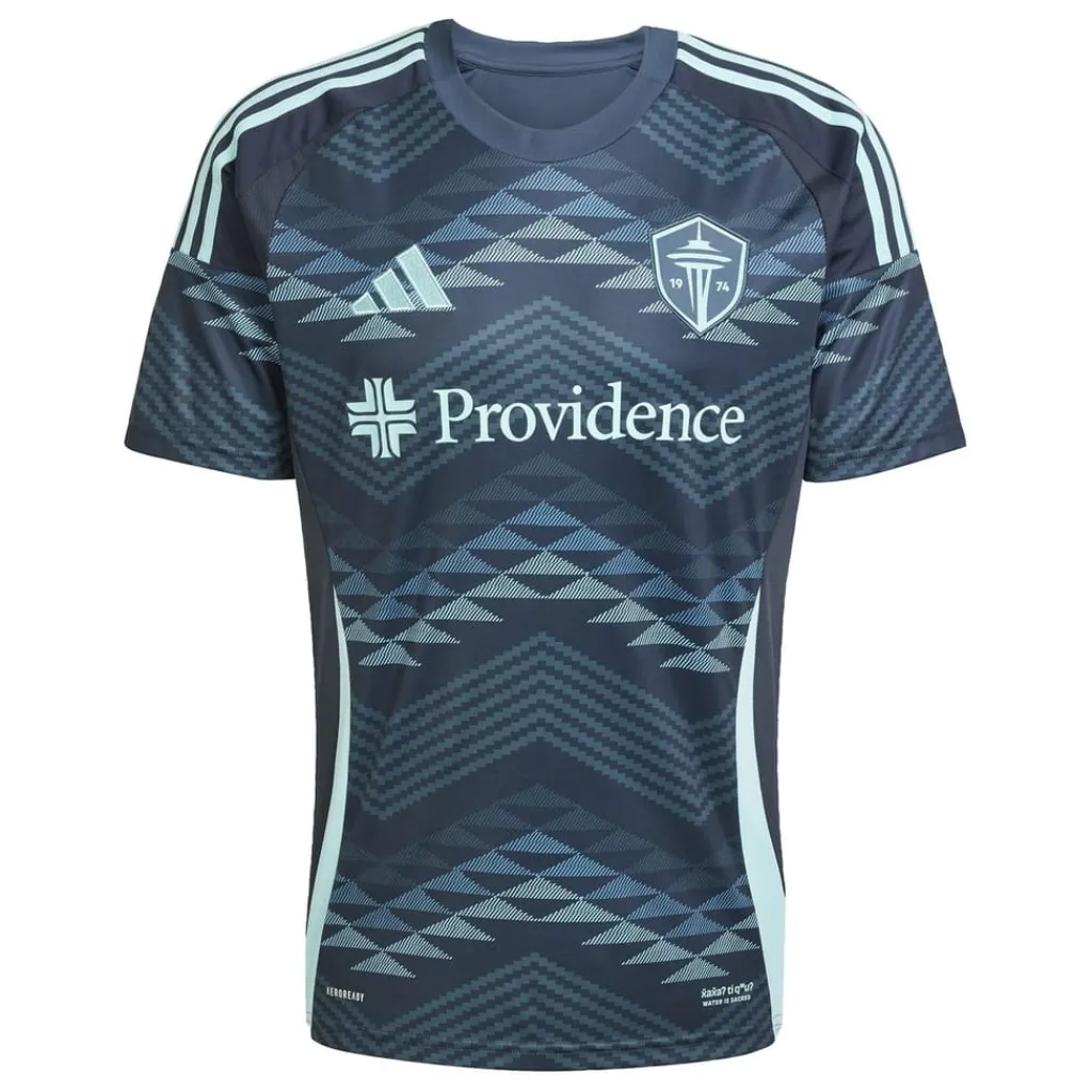 Football And Rugby Clothing*adidas Seattle Sounders Away Shirt 2025 2026 Adults in Blue