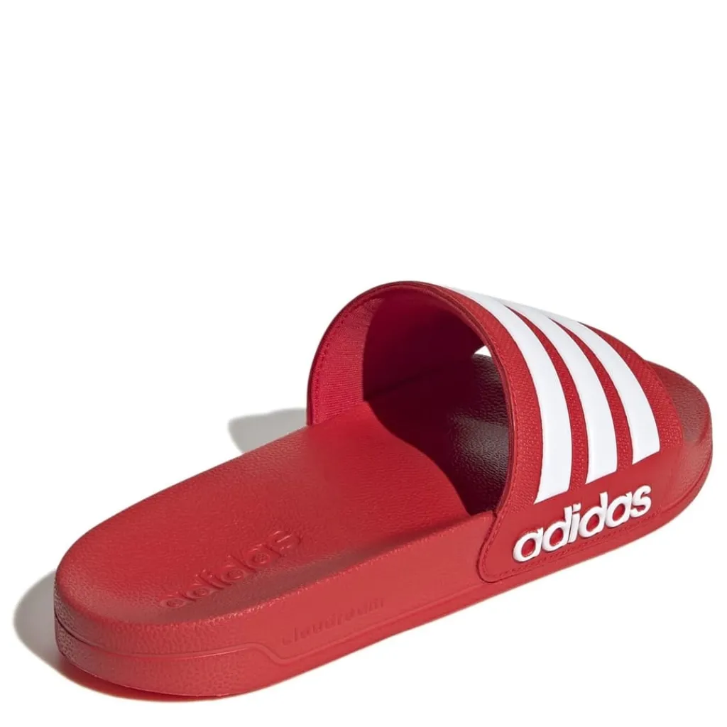 Beach Shoes*adidas Shower Slides Unisex in Red
