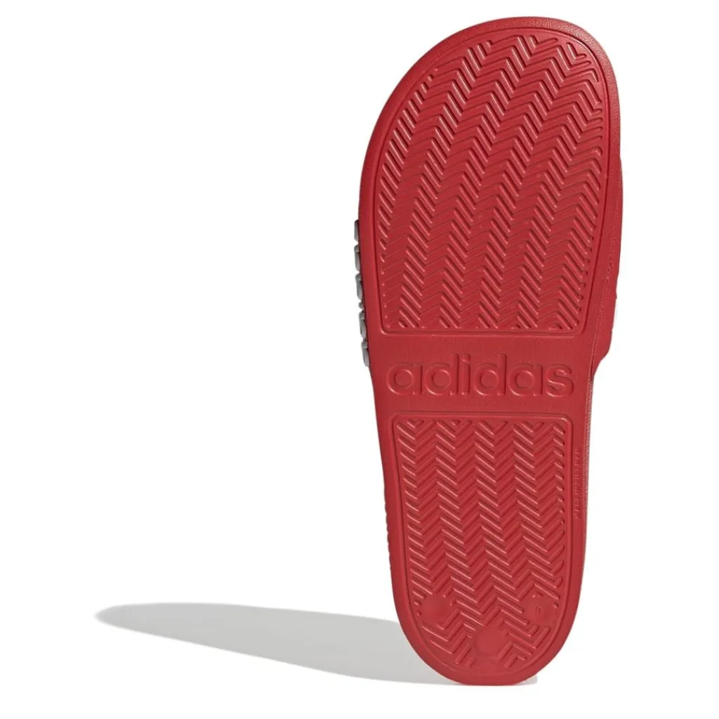 Beach Shoes*adidas Shower Slides Unisex in Red