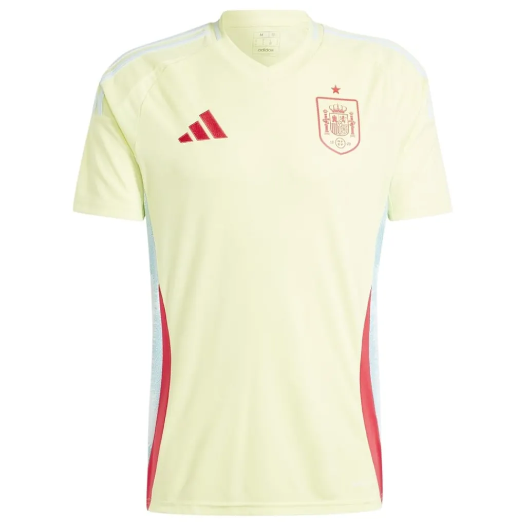 Football And Rugby Clothing*adidas Spain Away Shirt 2024 Adults in Yellow