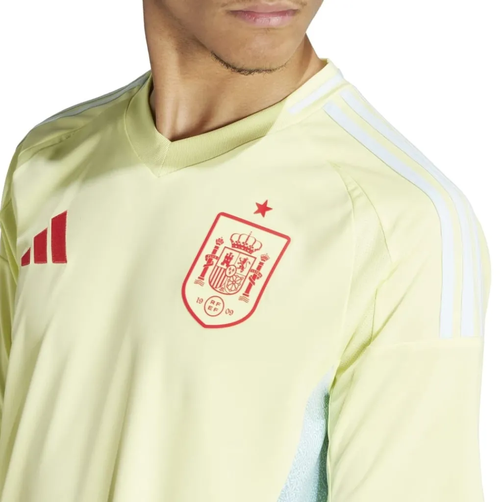 Football And Rugby Clothing*adidas Spain Away Shirt 2024 Adults in Yellow