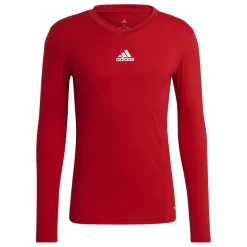 Fitness And Gym Tops*adidas Team Base T-Shirt in Red