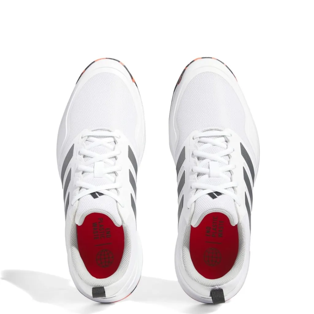 Golf Shoes*adidas Tech Response Spikeless Golf Shoes in White
