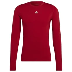 Fitness And Gym Tops|Fitness And Gymwear*adidas Techfit Aeroready Long Sleeve Long Sleeve Top in Red