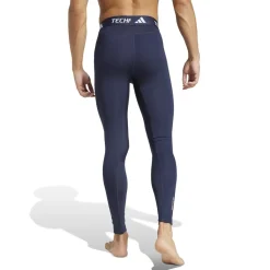 Fitness And Gym Pants*adidas Techfit Compression Training Long Tights in Blue