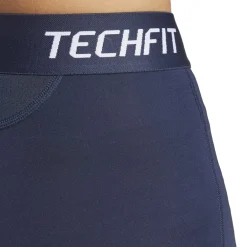 Fitness And Gym Pants*adidas Techfit Compression Training Long Tights in Blue