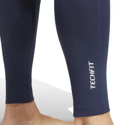 Fitness And Gym Pants*adidas Techfit Compression Training Long Tights in Blue