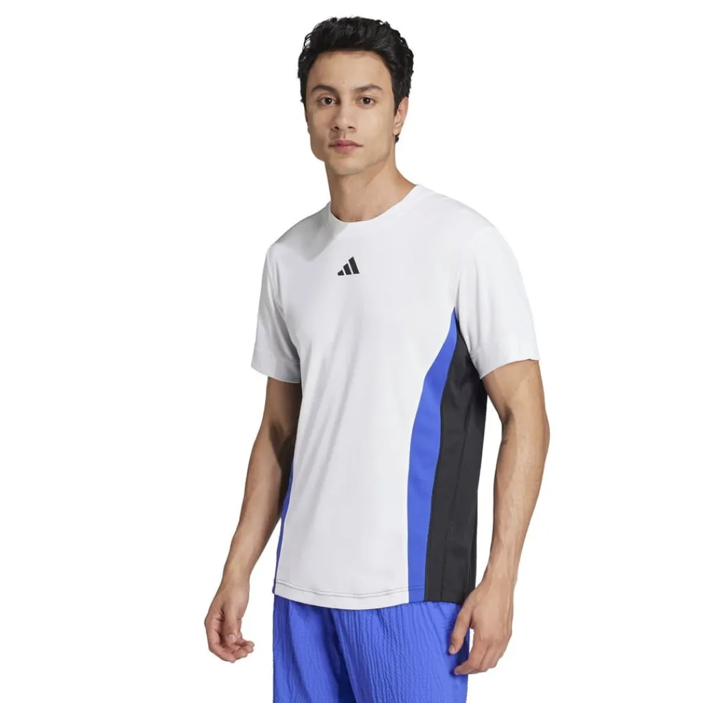 Fitness And Gymwear*adidas Tennis Pro Heat.rdy Freelift T-Shirt in White