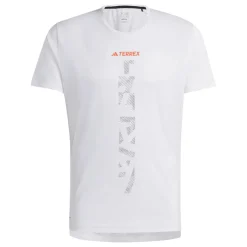 Fitness And Gym Tops*adidas Terrex Agravic Trail Running T-Shirt in White