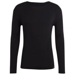 Fitness And Gymwear*adidas Terrex Merino Slim Fit Long Sleeve T-Shirt in Black