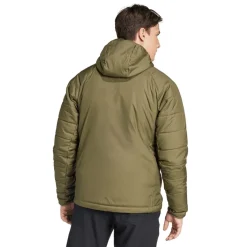Coats And Jackets*adidas Terrex Multi Synthetic Insulated Hooded Jacket in olive