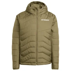 Coats And Jackets*adidas Terrex Multi Synthetic Insulated Hooded Jacket in olive