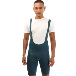 Fitness And Gym Shorts*adidas The Padded Cycling Bib Shorts in Green