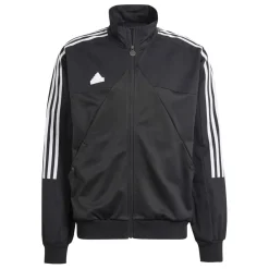 Tracksuits*adidas Tiro Material Mix Track Jacket in Black
