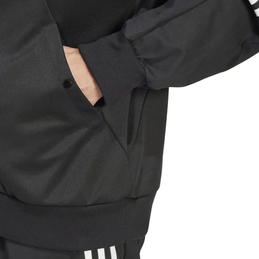 Tracksuits*adidas Tiro Material Mix Track Jacket in Black