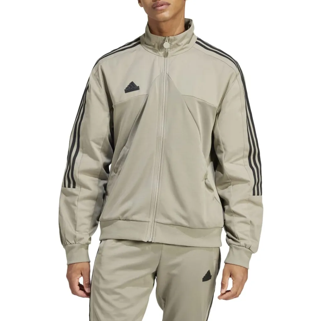 Tracksuits*adidas Tiro Material Mix Track Jacket in Green