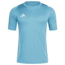 Football And Rugby Clothing*adidas Tiro Slim Fit Crew Neck T-Shirt in Blue