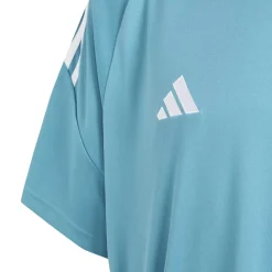 Football And Rugby Clothing*adidas Tiro Slim Fit Crew Neck T-Shirt in Blue
