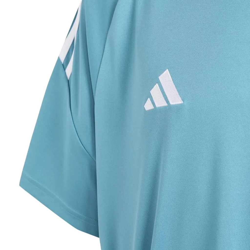 Football And Rugby Clothing*adidas Tiro Slim Fit Crew Neck T-Shirt in Blue