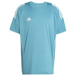 Football And Rugby Clothing*adidas Tiro24 Slim Fit Crew Neck T-Shirt in Blue