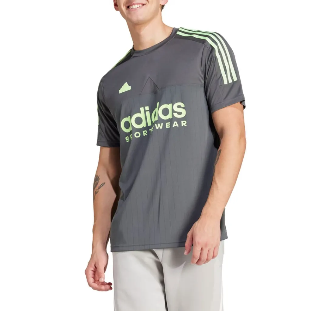 Fitness And Gym Tops|Fitness And Gymwear*adidas Tiro T-Shirt in Grey