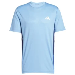 Fitness And Gymwear*adidas Train Essentials Colourblock T-Shirt Adults in Blue