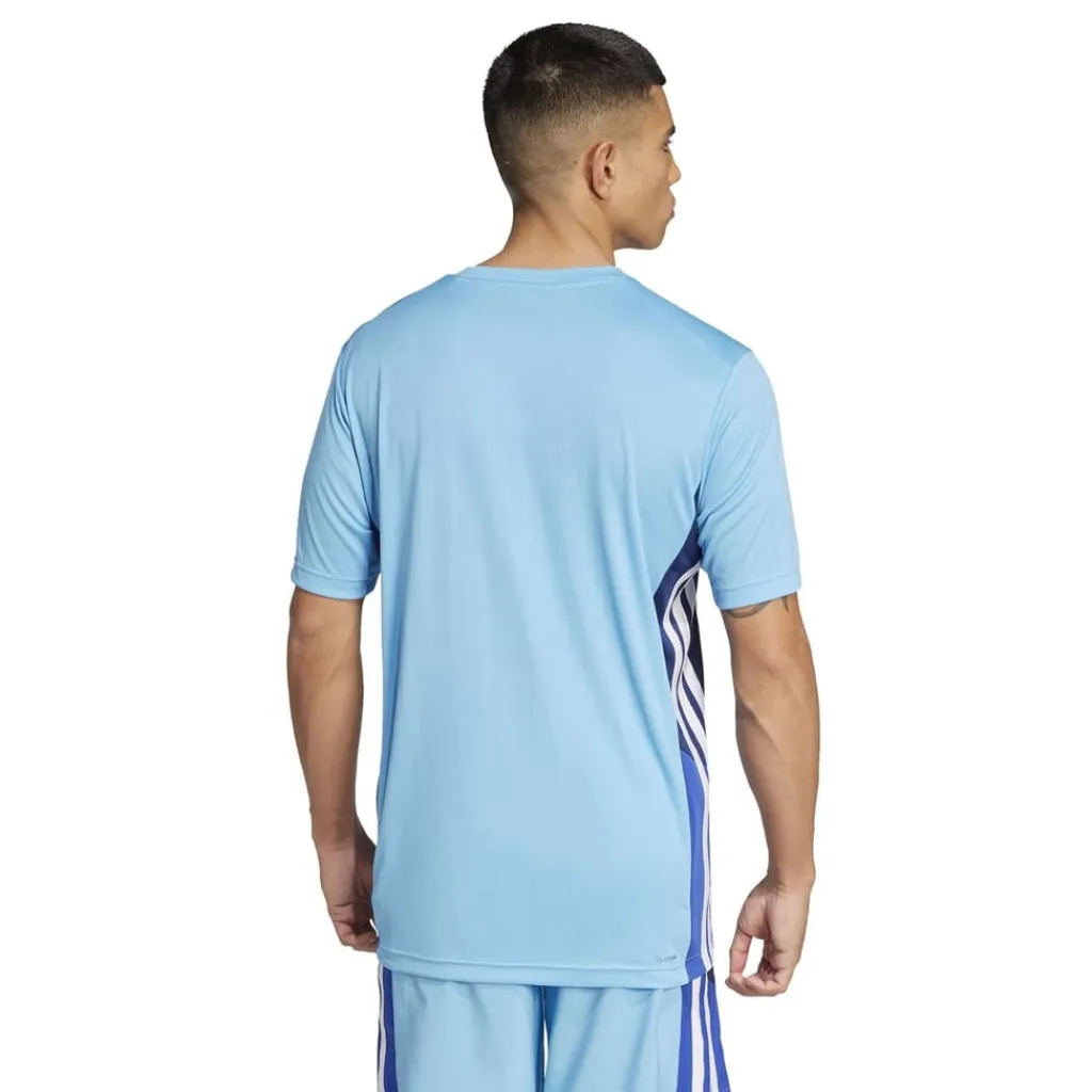 Fitness And Gymwear*adidas Train Essentials Colourblock T-Shirt Adults in Blue