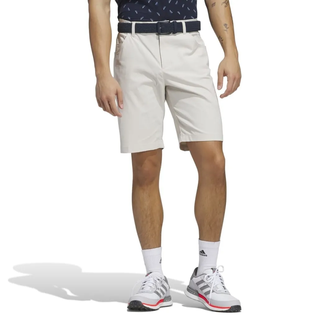 Fitness And Gym Shorts*adidas Ultimate 365 Logo Print Athletic Shorts in Beige