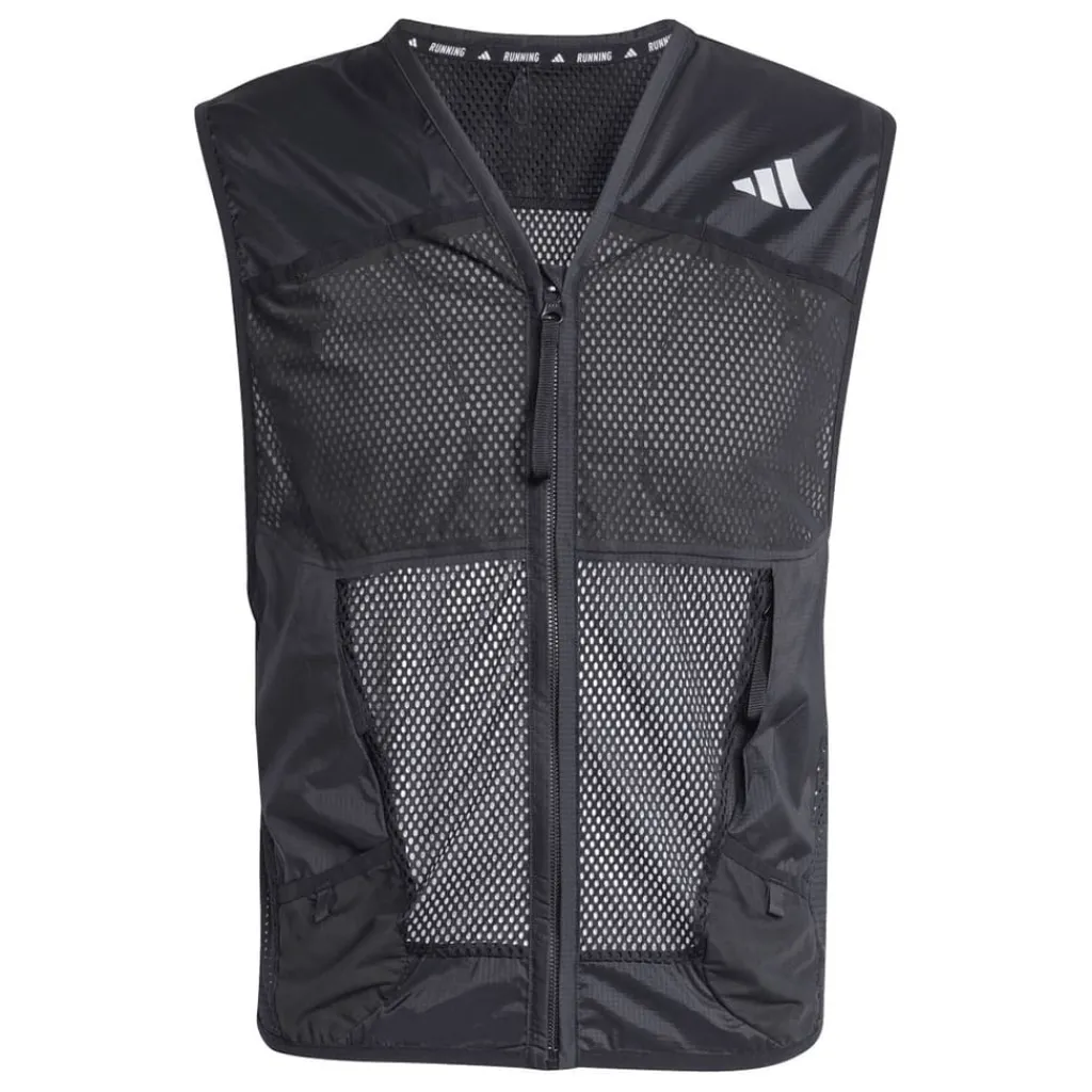 Fitness And Gym Tops*adidas Ultimate Pocket Vest in Black