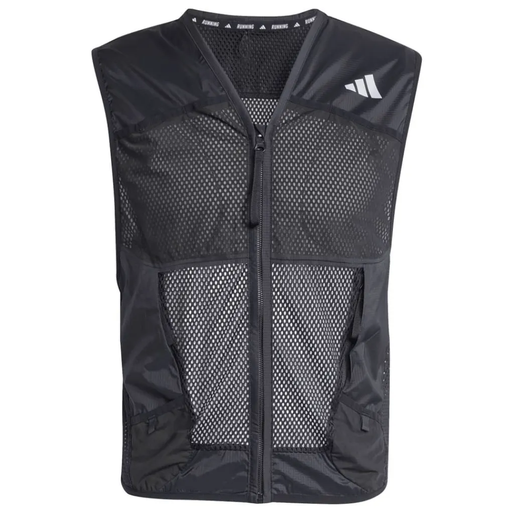 Fitness And Gym Tops*adidas Ultimate Pocket Vest in Black