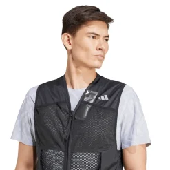 Fitness And Gym Tops*adidas Ultimate Pocket Vest in Black