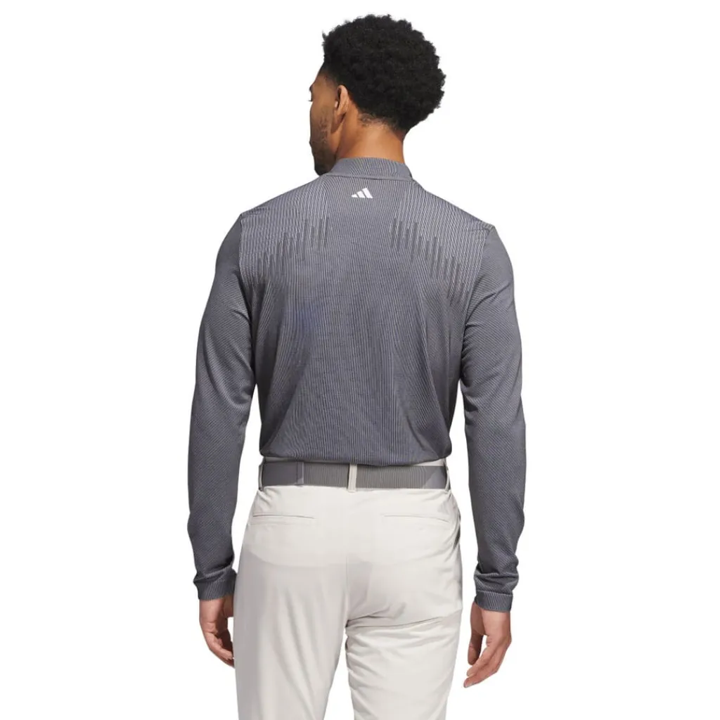 Fitness And Gym Tops|Fitness And Gymwear*adidas Ultimate365 Tour Primeknit Long Sleeve Polo Shirt in Black