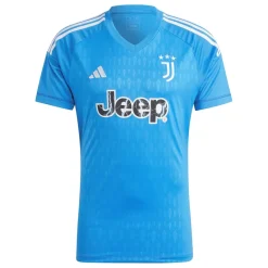 Football And Rugby Clothing*adidas V-Neck Regular Fit Short Sleeve Shirt in Blue