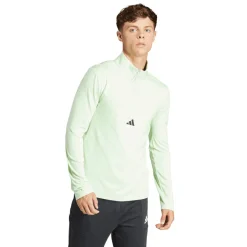 Tracksuits*adidas Workout Quarter-Zip Top in Green