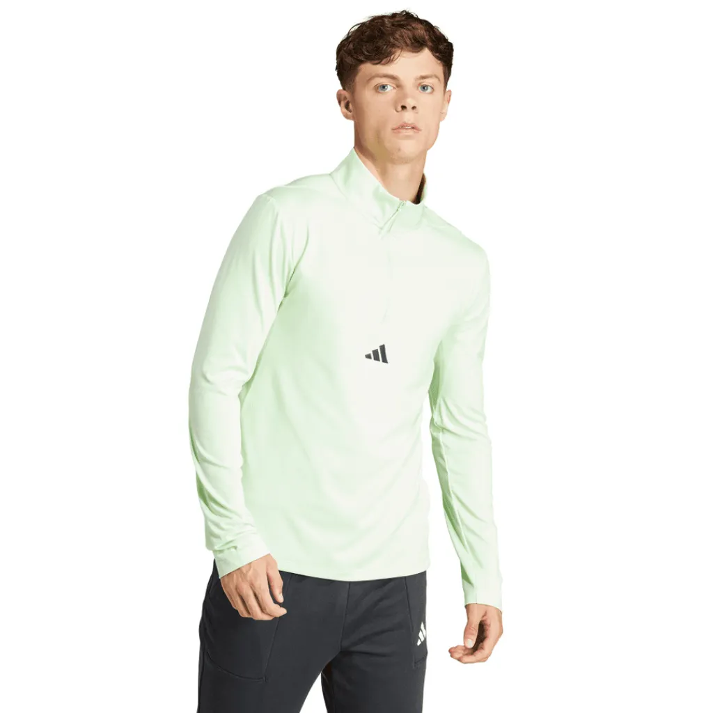 Tracksuits*adidas Workout Quarter-Zip Top in Green