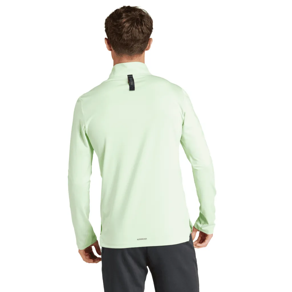 Tracksuits*adidas Workout Quarter-Zip Top in Green