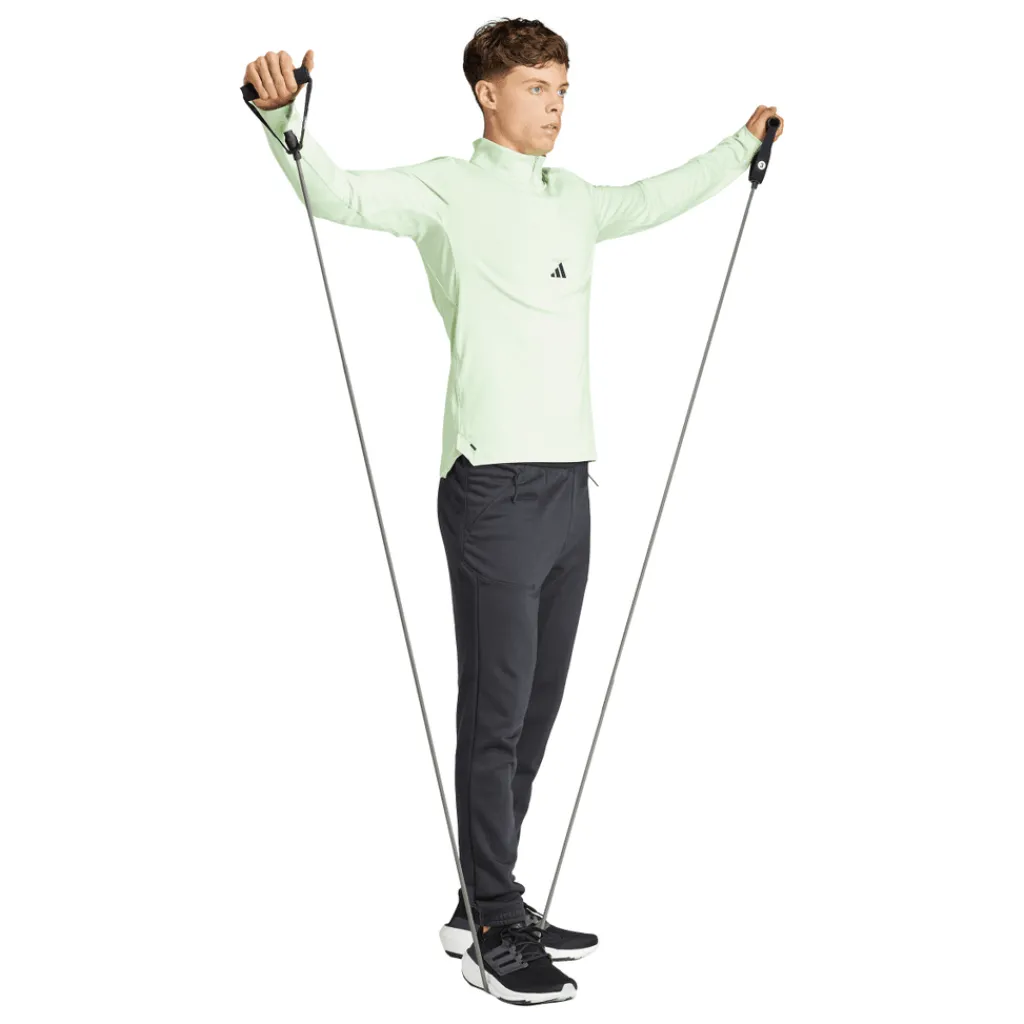 Tracksuits*adidas Workout Quarter-Zip Top in Green