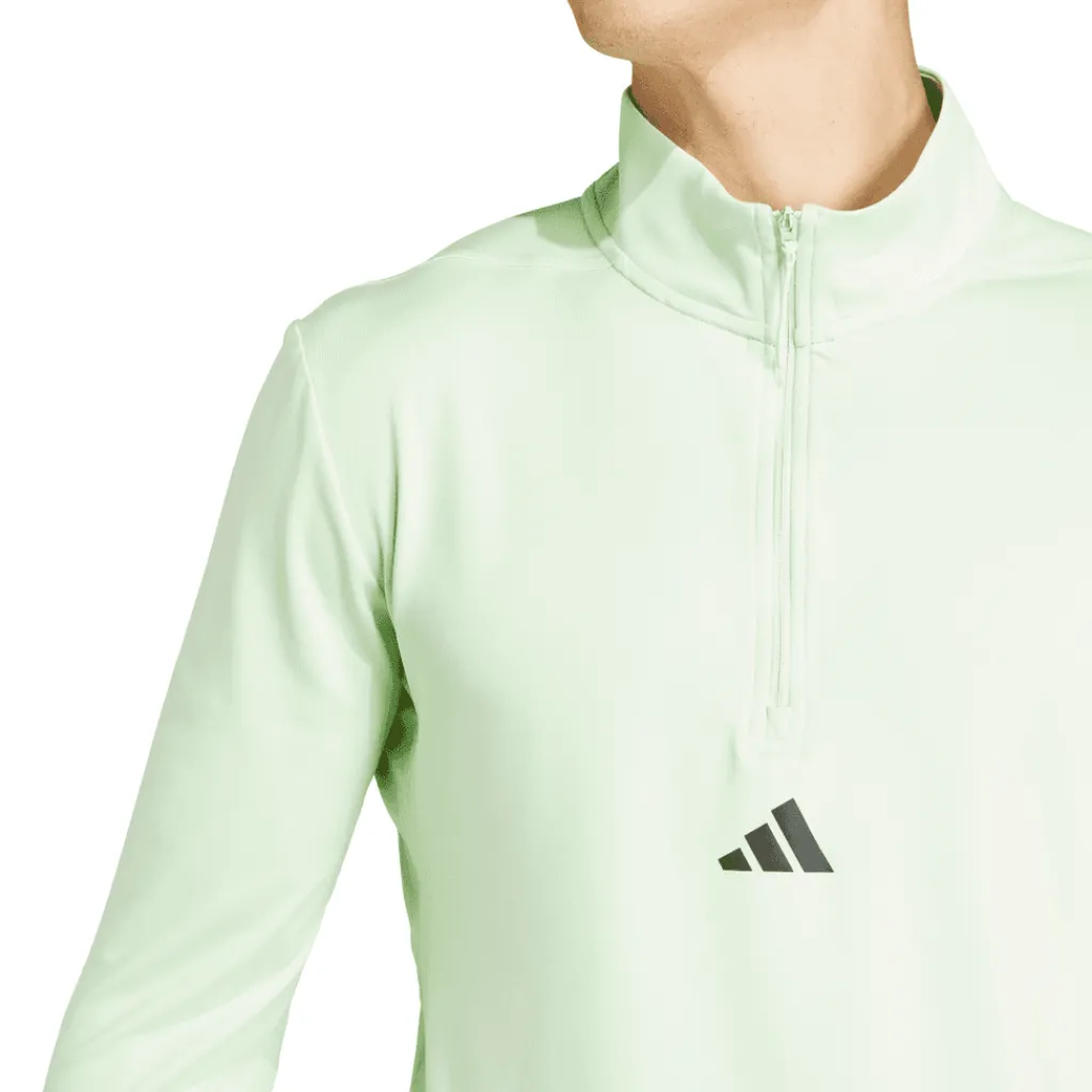 Tracksuits*adidas Workout Quarter-Zip Top in Green