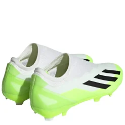 Football Boots*adidas X Crazyfast League Laceless Firm Ground Football Boots in White