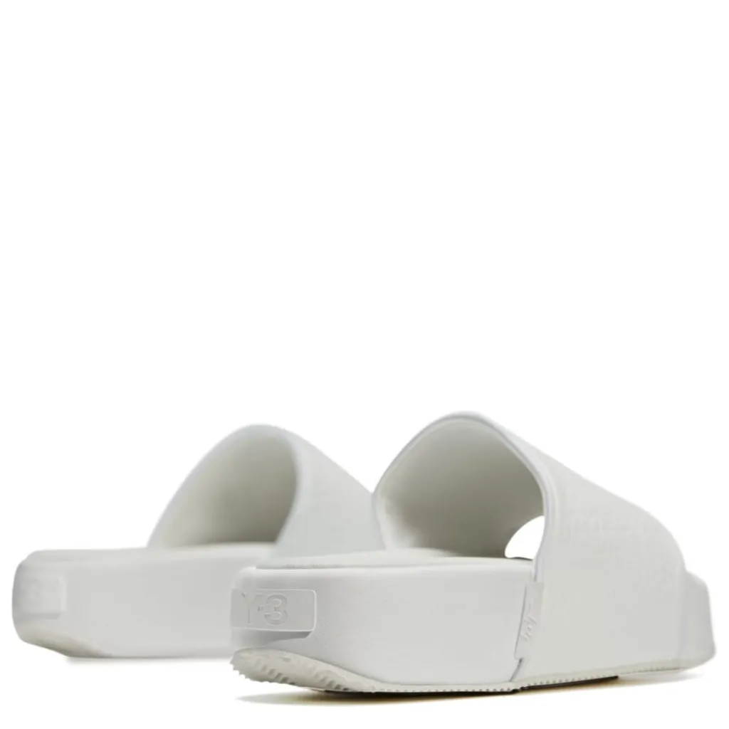 Beach Shoes*adidas Y 3 Pool Slides in White