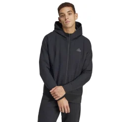 Tracksuits*adidas Z.N.E. Hooded Regular Fit Athletic Top in Black