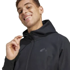 Tracksuits*adidas Z.N.E. Hooded Regular Fit Athletic Top in Black
