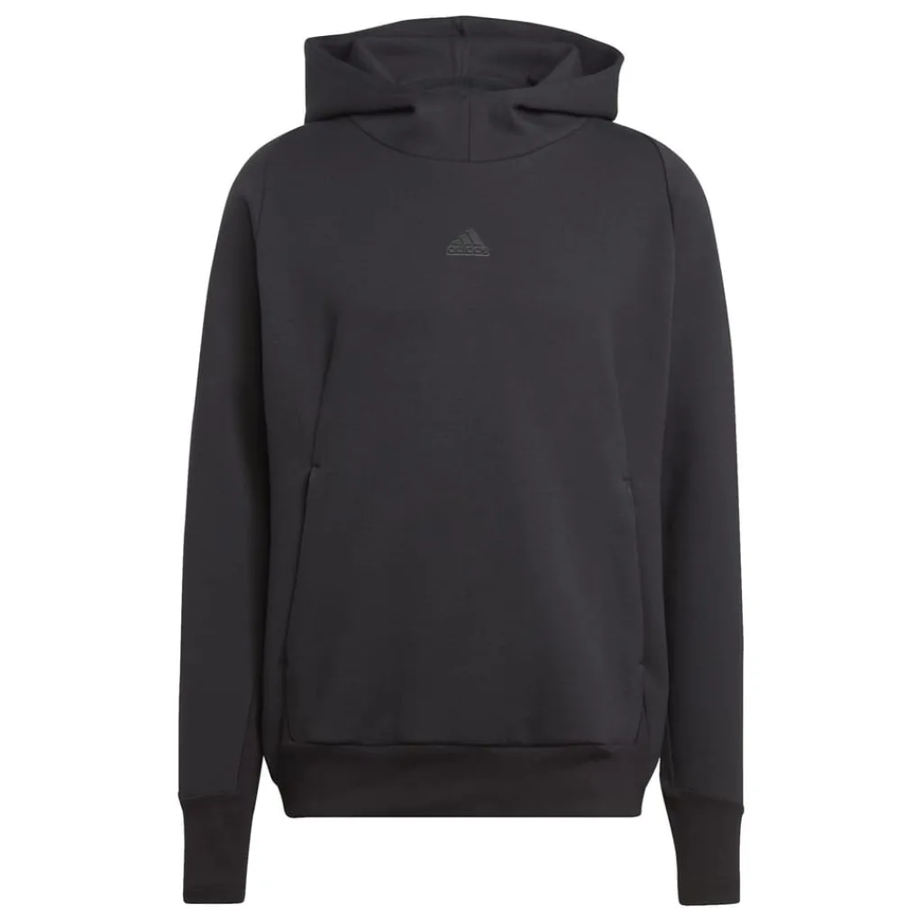 Hoodies*adidas Z.N.E. Hooded Relaxed Fit Sweatshirt in Black