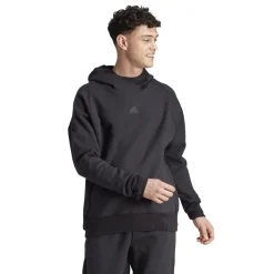Hoodies*adidas Z.N.E. Hooded Relaxed Fit Sweatshirt in Black