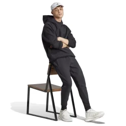 Hoodies*adidas Z.N.E. Hooded Relaxed Fit Sweatshirt in Black