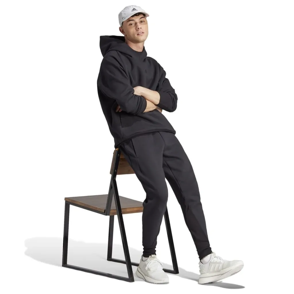 Hoodies*adidas Z.N.E. Hooded Relaxed Fit Sweatshirt in Black