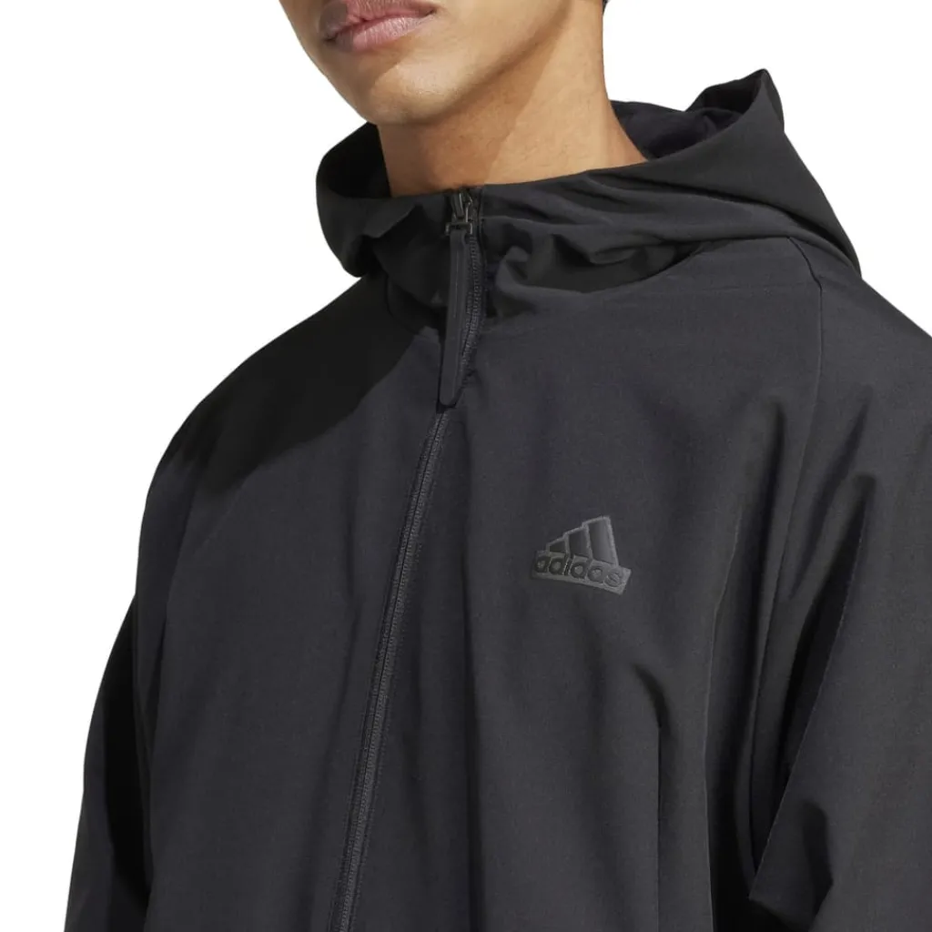 Tracksuits*adidas Z.N.E. Woven Full-Zip Hooded Track Top in Black